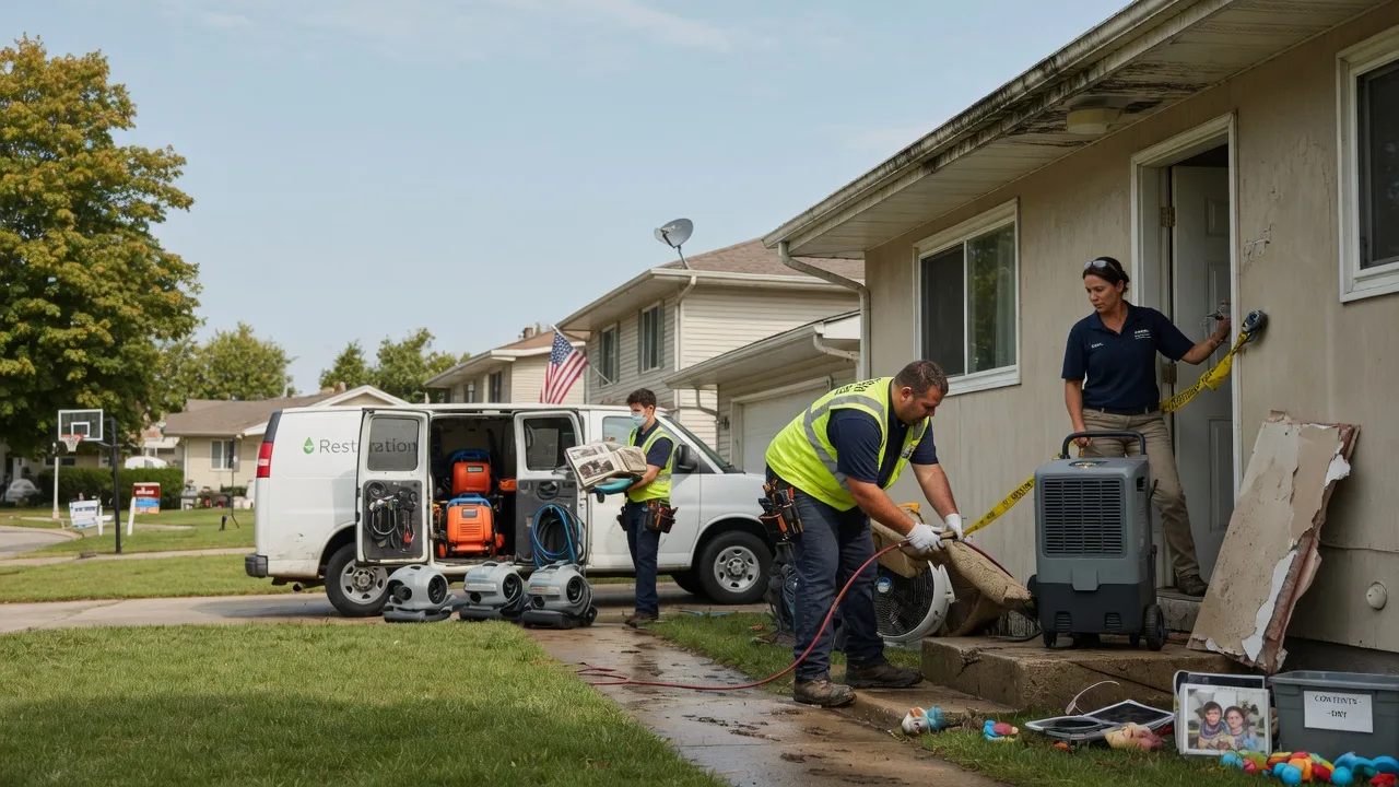 Water Damage Restoration in Country Club Hills, IL near me